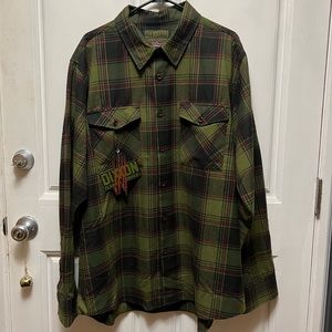 Dixxon XXL mens flannel, THE NIGHTMARE, worn twice, perfect condition, w/ tag